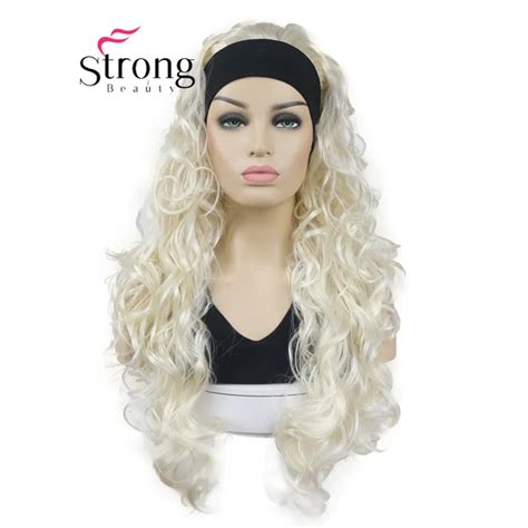 StrongBeauty Peluca De Diadema Sint Tica Para Mujer Pelo Largo Ondulado