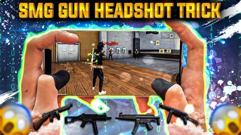 SMG Gun Only Red Number Headshot Trick SMG Gun Headshot Settings