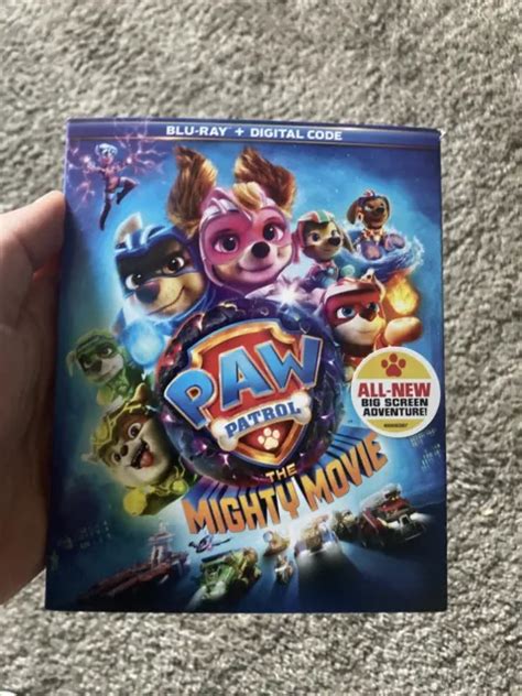 Paw Patrol The Mighty Movie Blu Ray Digital W Slipcover Eur