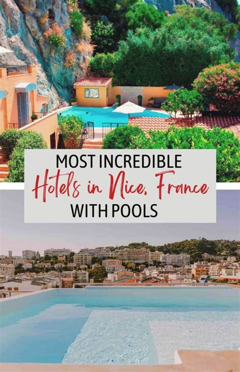 9 Most Beautiful Hotels in Nice, France with a Pool