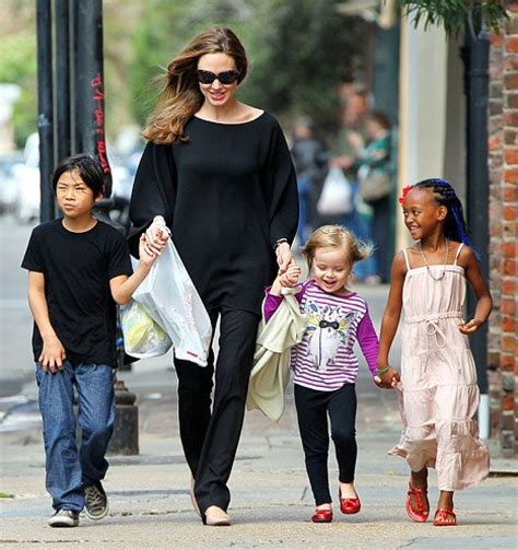 Jolie-Pitt Kids are “Obsessed” With Angelina's Tattoos- PopStarTats