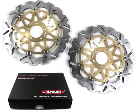 Amazon Arashi Front Brake Disc Rotors For Kawasaki Ninja ZX9R 1994