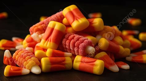 Candy Corn Candy Corn For Kids Background Halloween Images Royalty