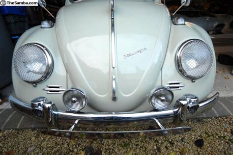 TheSamba VW Classifieds Vintage Style Headlight Grilles Rally