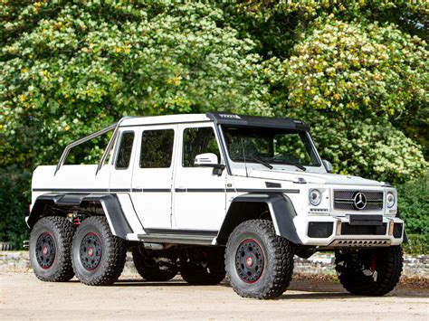 Very Rare Mercedes AMG G 63 6x6 Pickup Goes Under The Hammer