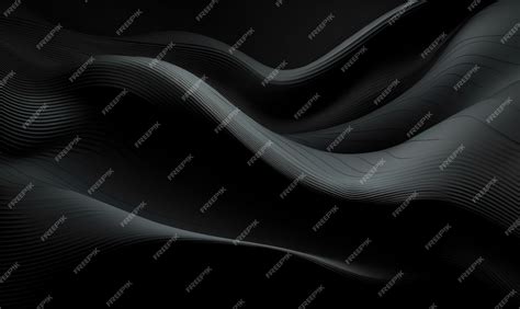 Premium AI Image | Abstract jet black color background or wallpaper ...