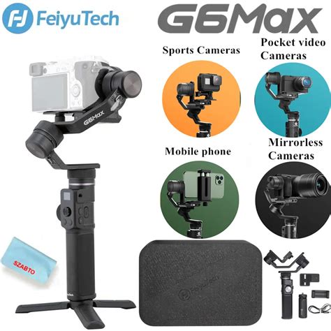 Feiyutech Estabilizador Gimbal G Max Axis Para C Mera