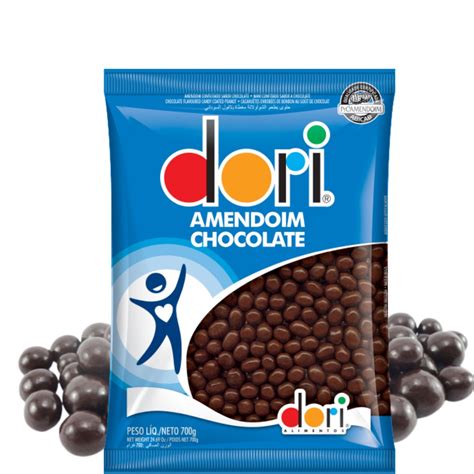 Amendoim Dori Chocolate Crocante Confeitado G Shopee Brasil