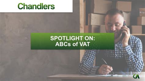 The Abcs Of Vat For Small Businesses Chandlers Accountants