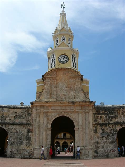 Vive Cartagena De Indias Turismo E Historia Torre Del Reloj El Sitio