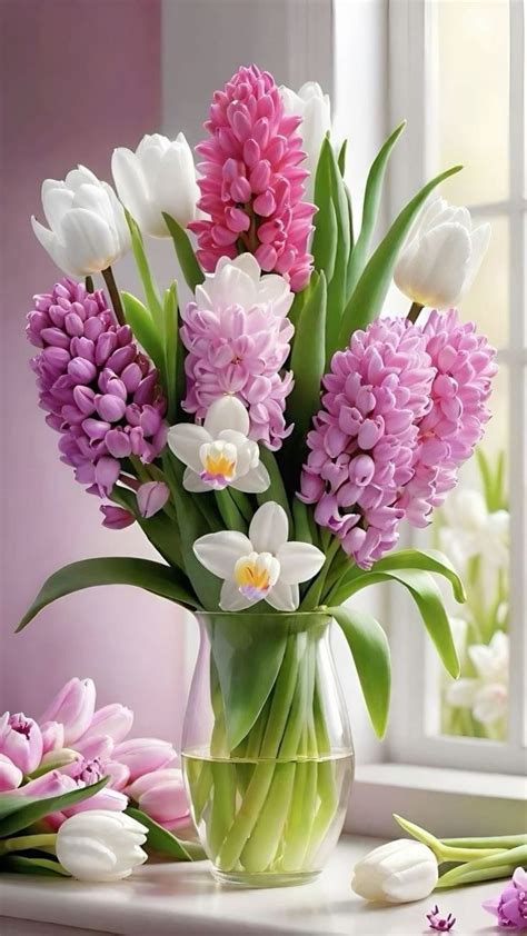 Beautiful Spring Flowers in 2024 | Beautiful flower arrangements ...