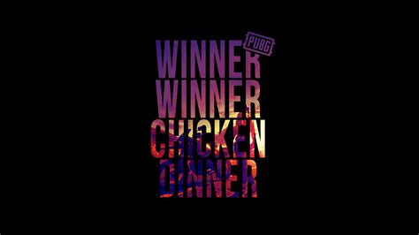 Winner Winner Chicken Dinner Wallpaper 4k Pubg Amoled