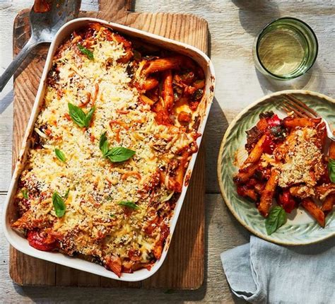 Vegetable Pasta Bake Recipe Bbc Good Food