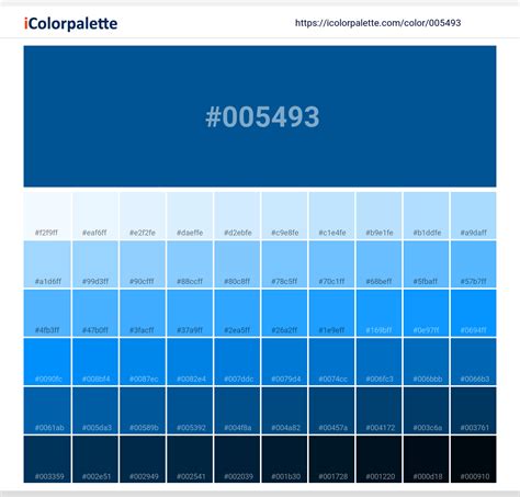 Ocean information | Hsl | Rgb | Pantone