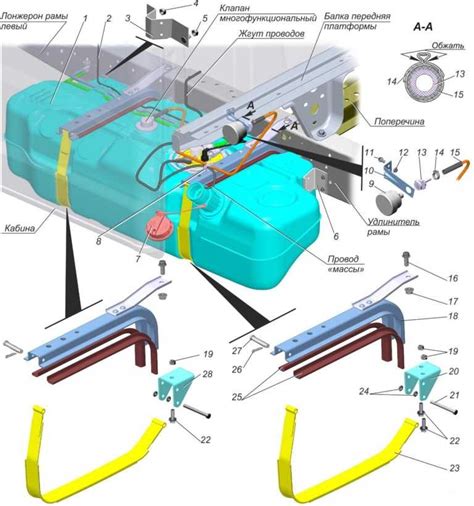 Объем бака газель 2705: Размеры топливных баков GAZ 2705 - Таблицы ...
