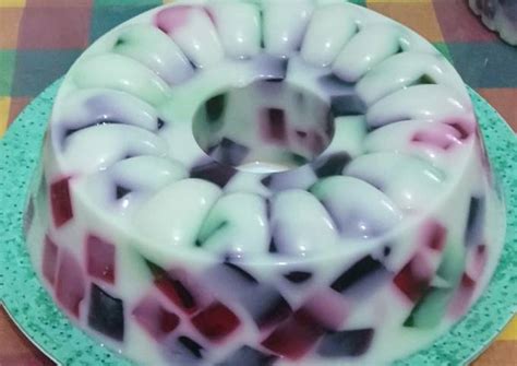 Resep Puding Susu Mozaik Oleh Sofia Cookpad