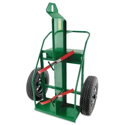 Anthony Large Heavy Duty Frame Dual Cylinder Carts Pressure Solutions