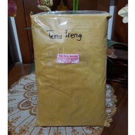 Jual Powder Bubuk Serbuk Temu Ireng Hitam 500 Gram Rajang Kering