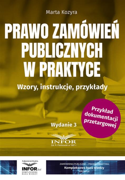 Prawo Zam Wie Publicznych W Praktyce Wzory Instrukcje Przyk Ady