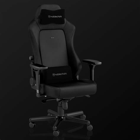 Noblechairs Hero Black Edition Vinyl Pu Leather Gaming Chair Champs