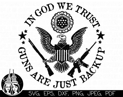 In God We Trust Svg Patriotic Svg Nd Amendment Svg American Svg In