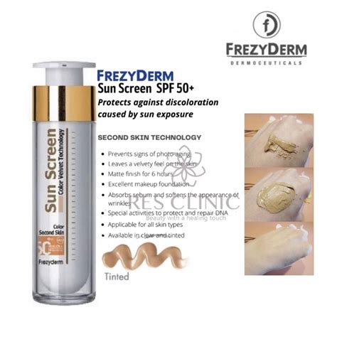 Frezyderm Stem Cell Velvet Color Face Sunscreen Sunblock Spf Ml