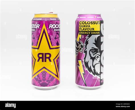 Kong Strong Colossus Versus Rockstar Energy Drink Guava Flavor Purple