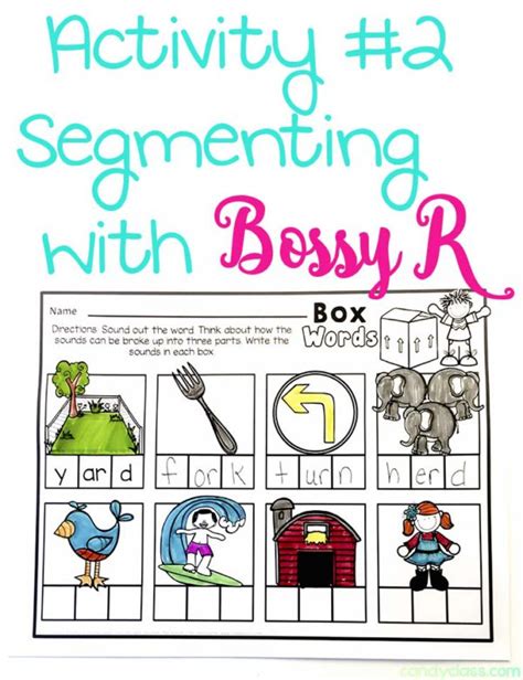 Building Up With Bossy R {activity Ideas And A Freebie } The Candy Class