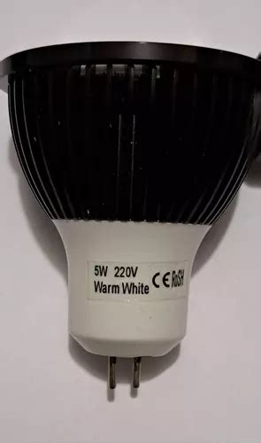 Ampolleta Dicroica Led Cob Mr De W A Vac Calidas Cuotas Sin