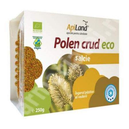 Polen Crud Eco Salcie 250 Gr Apiland Farmacia Tei Online