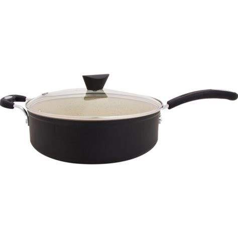 Ozeri Stone Earth Qt Aluminum Ceramic Nonstick Sauce Pan In Lava