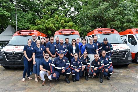 Samu renova frota seis novas ambulâncias em Campo Grande Capital