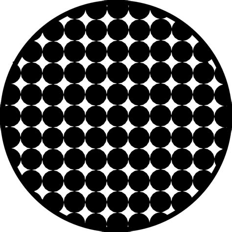 Circle With Dots Pattern Vector SVG Icon - SVG Repo