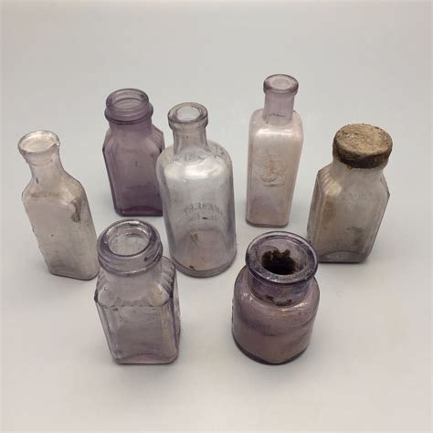 Group Of Antique Glass Jars And Bottles Western Trading Post