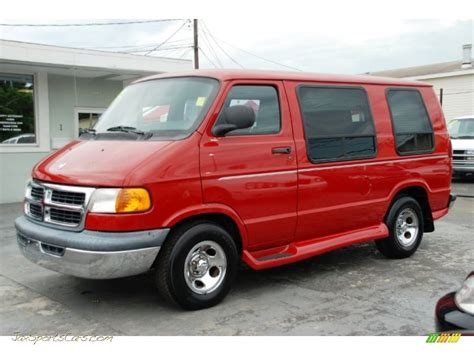 2000 Dodge Ram Van 1500 Passenger Conversion In Colorado Red 145556 Jax Sports Cars Cars