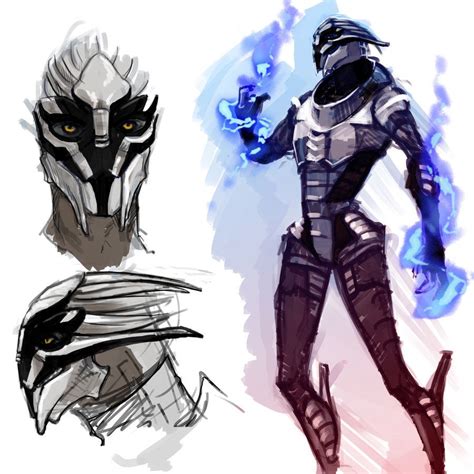 Mass Effect Concept Art Turian