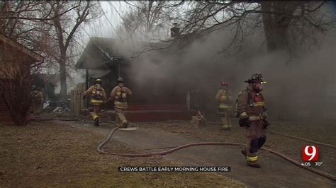 Crews Battle House Fire In South Okc