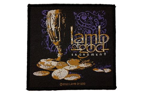 Lamb Of God - Sacrament Woven Patch