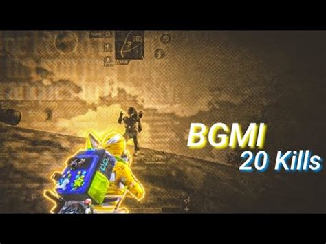 BGMI 20 Kills Gameplay YouTube