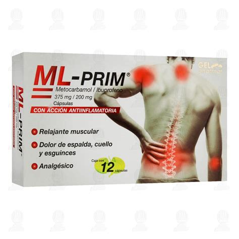 ML PRIM 375mg 200mg 12 Cápsulas