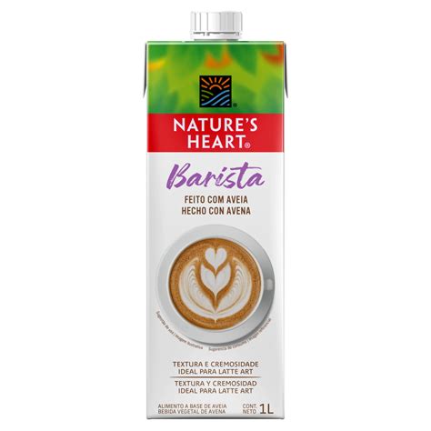 Bebida à Base De Aveia Barista Natures Heart Caixa 1l Pão De Açúcar