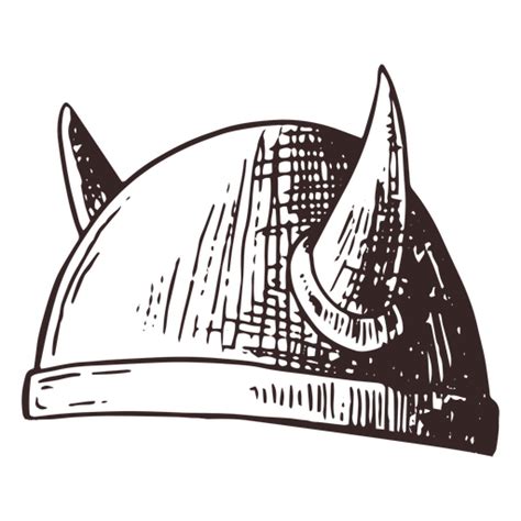 Viking Nordic Helmet Icon PNG SVG Design For T Shirts