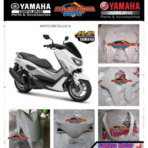 Jual Paket Full Set Body Halus Nmax OLD Lama 2015 2018 Putih Original