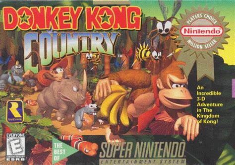 Boxarts Du Jeu Donkey Kong Country Sur Nintendo Super Nes Le Musee