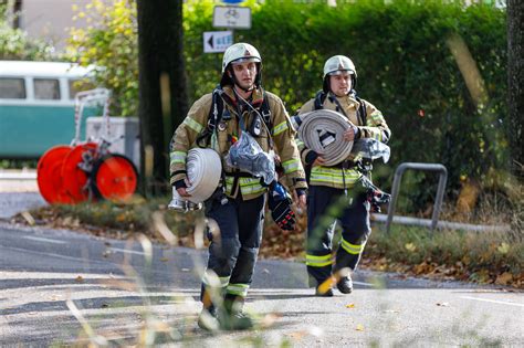 Brand in Freiburg Großeinsatz der Feuerwehr