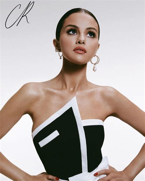 Selena Gomez Cr Fashion Book China November Celebmafia