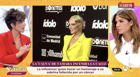 Tamara Gorro Responde A Las Cr Ticas Por Su Calva En Los Premios Dolo