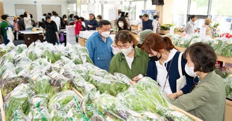 구미 로컬푸드직매장 개장 7개월 만에매출 20억원