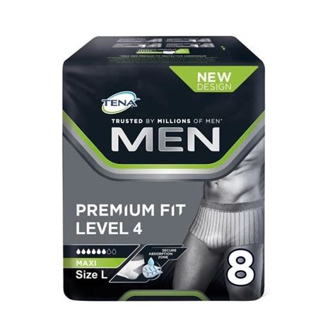 Tena Men Premium Fit Level Pants Large Pack Of Cdiscount Au