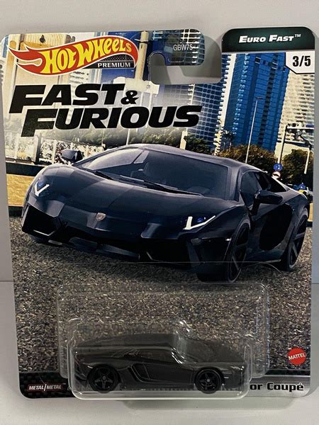 Mattel Hot Wheels Fast Furious Lamborghini Aventador